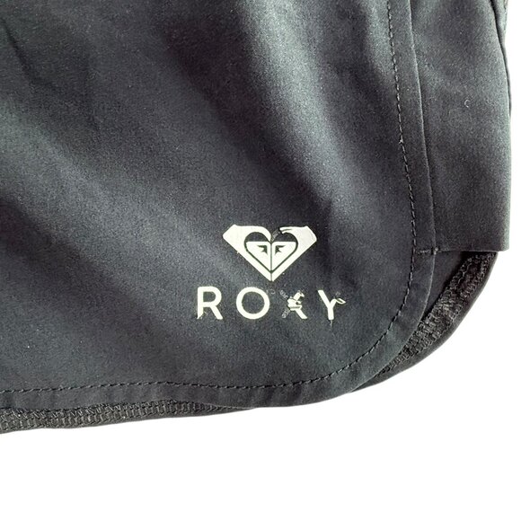 ROXY Board Shorts Black.  Elastic Waistband and Drawstring.  Size Teen Large. - Picture 2 of 8